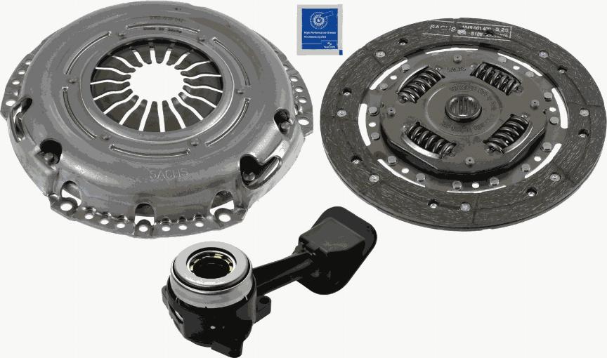 SACHS 3000 990 023 - Комплект сцепления autospares.lv