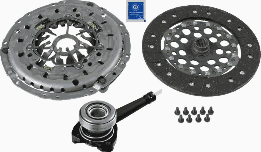 SACHS 3000 990 116 - Комплект сцепления autospares.lv