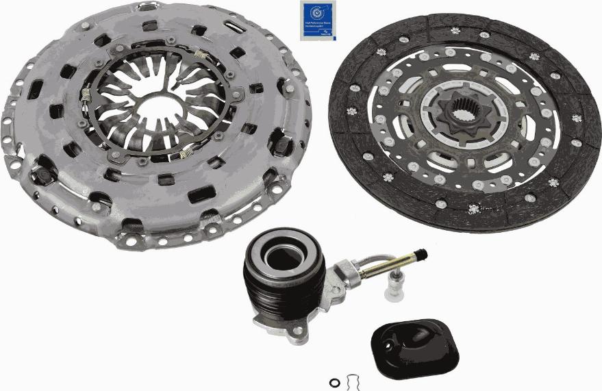 SACHS 3000 990 113 - Комплект сцепления autospares.lv