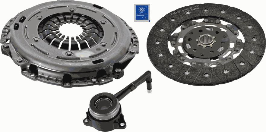 SACHS 3000 990 331 - Комплект сцепления autospares.lv