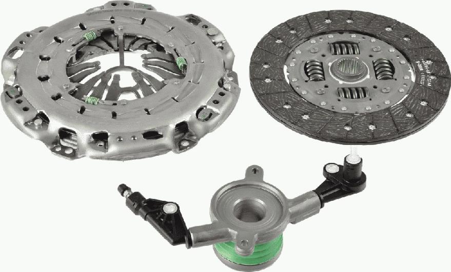 SACHS 3000 990 287 - Комплект сцепления autospares.lv