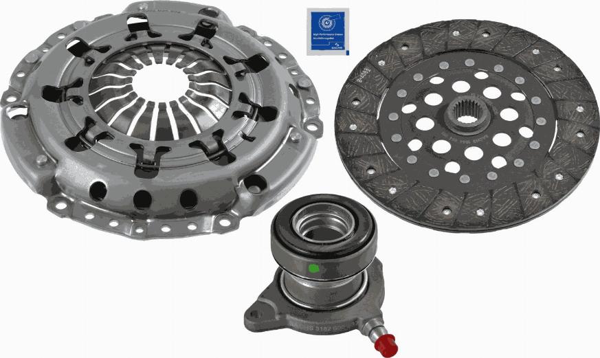 SACHS 3000 990 238 - Комплект сцепления autospares.lv