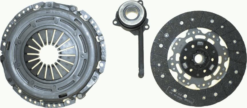 SACHS 3000 990 232 - Комплект сцепления autospares.lv