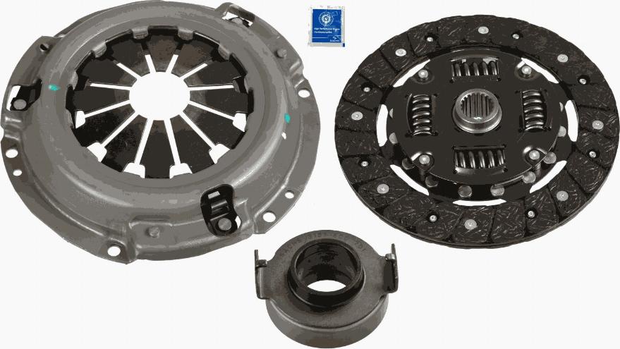 SACHS 3000 954 445 - Комплект сцепления autospares.lv