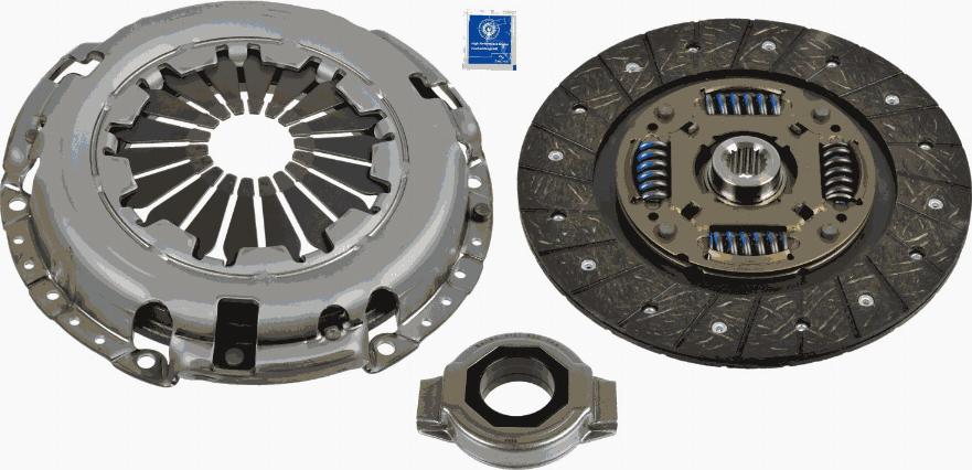 SACHS 3000 954 441 - Комплект сцепления autospares.lv