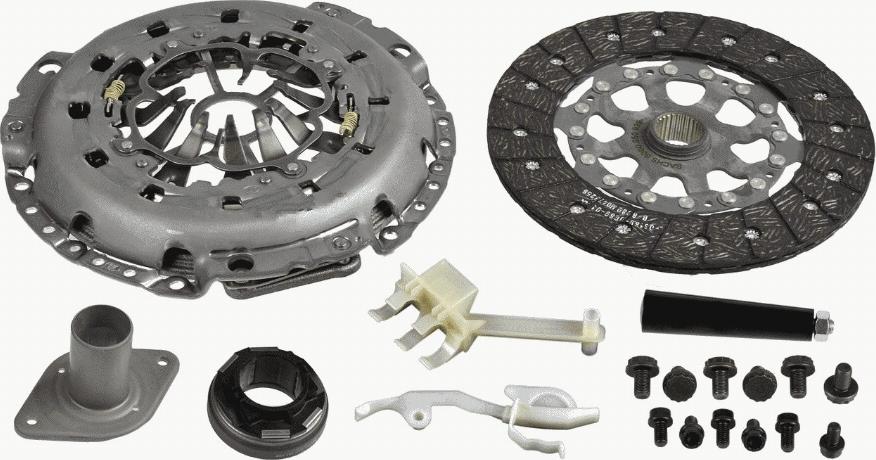 SACHS 3000 950 939 - Комплект сцепления autospares.lv