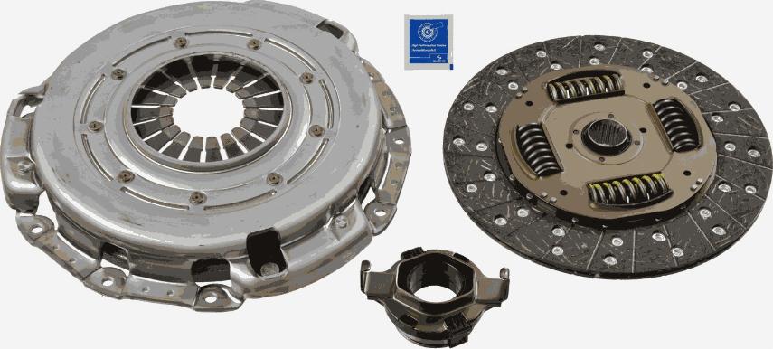 SACHS 3000 950 660 - Комплект сцепления autospares.lv