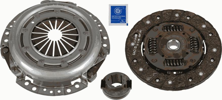 SACHS 3000 950 097 - Комплект сцепления autospares.lv