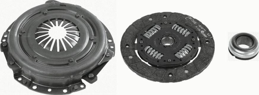 SACHS 3000 950 017 - Комплект сцепления autospares.lv