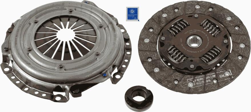 SACHS 3 000 950 028 - Комплект сцепления autospares.lv