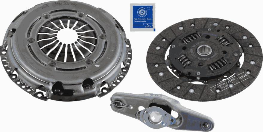 SACHS 3000 950 074 - Комплект сцепления autospares.lv