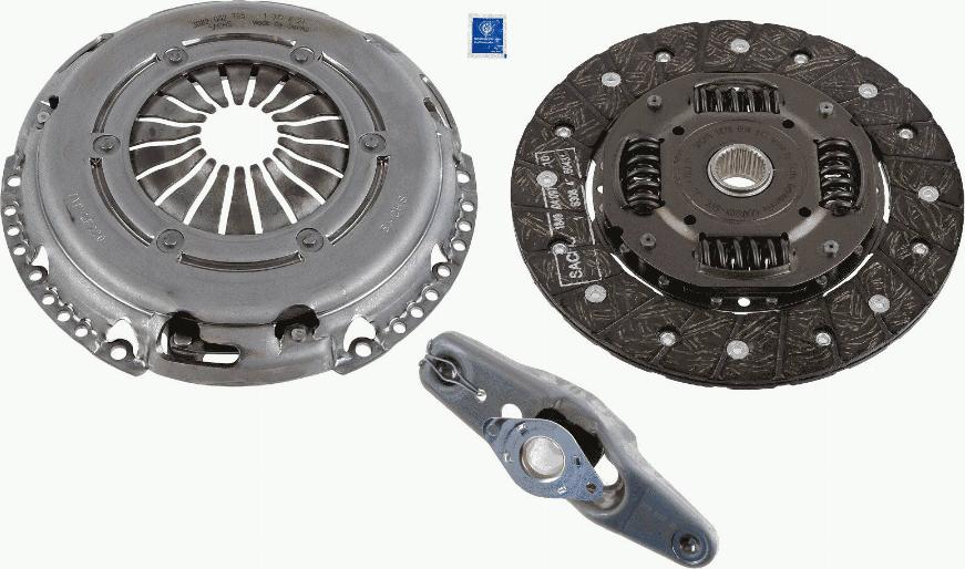 SACHS 3000 950 105 - Комплект сцепления autospares.lv