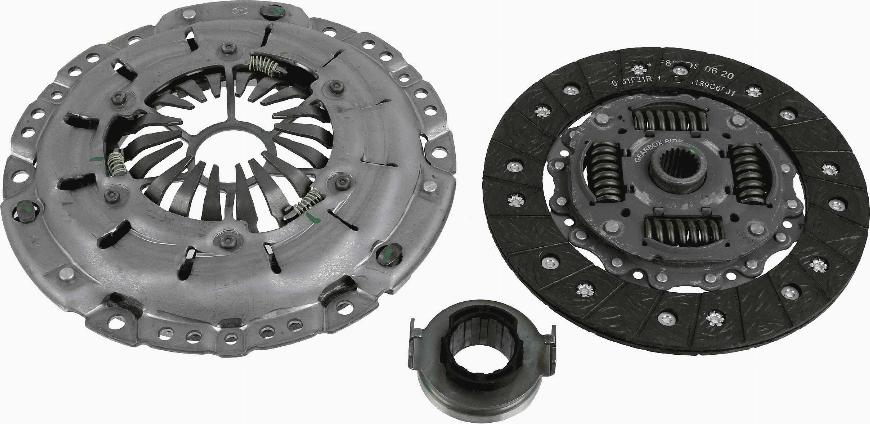 SACHS 3000 950 790 - Комплект сцепления autospares.lv