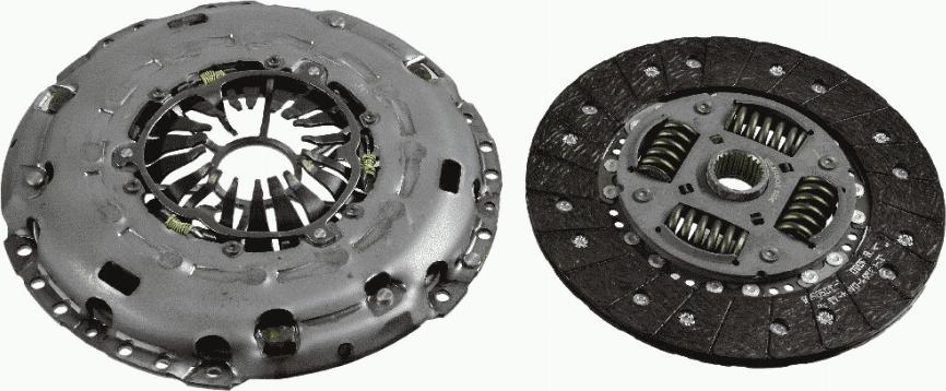 SACHS 3000 950 746 - Комплект сцепления autospares.lv