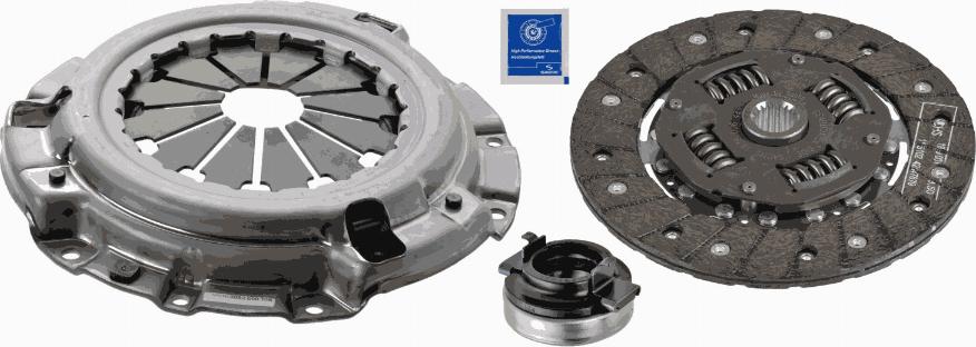 SACHS 3000 950 705 - Комплект сцепления autospares.lv