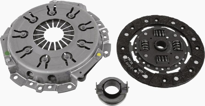 SACHS 3000 950 774 - Комплект сцепления autospares.lv