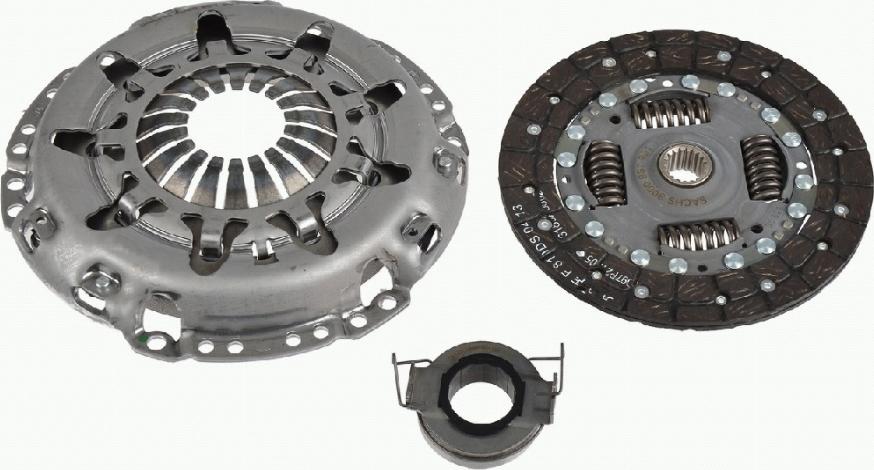 SACHS 3000 951 951 - Комплект сцепления autospares.lv