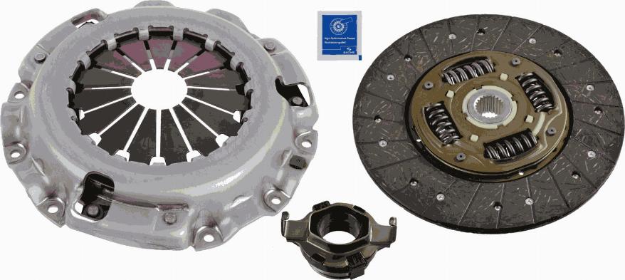 SACHS 3000 951 450 - Комплект сцепления autospares.lv