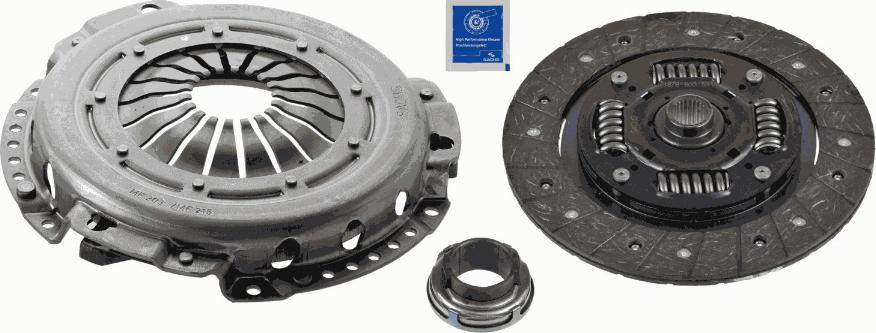 SACHS 3000 951 408 - Комплект сцепления autospares.lv