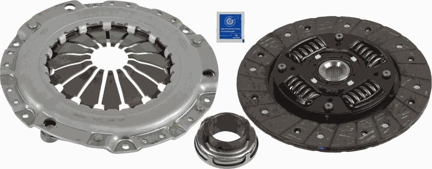 SACHS 3000 951 403 - Комплект сцепления autospares.lv