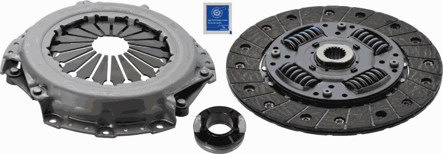 SACHS 3000 951 485 - Комплект сцепления autospares.lv