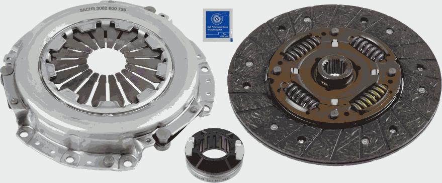 SACHS 3000 951 430 - Комплект сцепления autospares.lv