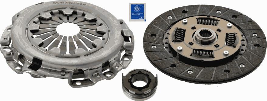 SACHS 3000 951 474 - Комплект сцепления autospares.lv