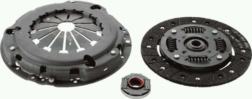 SACHS 3000 951 549 - Комплект сцепления autospares.lv