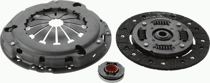 SACHS 3000 951 558 - Комплект сцепления autospares.lv