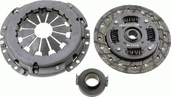 SACHS 3 000 951 506 - Комплект сцепления autospares.lv