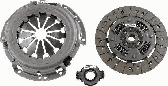 SACHS 3000 951 516 - Комплект сцепления autospares.lv