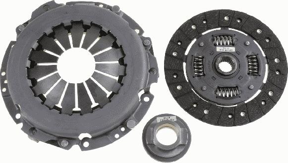 SACHS 3000 951 522 - Комплект сцепления autospares.lv