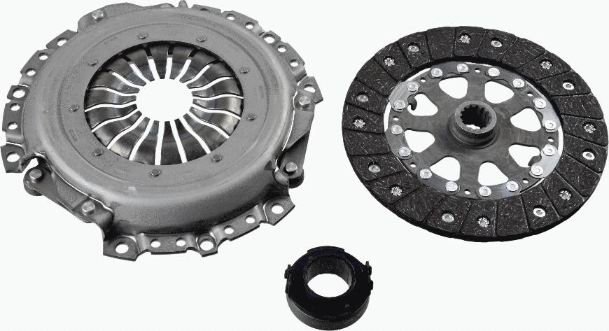 SACHS 3000 951 573 - Комплект сцепления autospares.lv