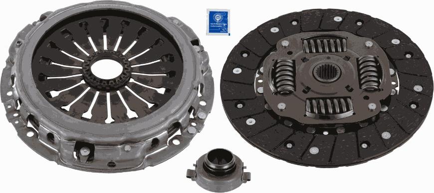 SACHS 3000 951 645 - Комплект сцепления autospares.lv