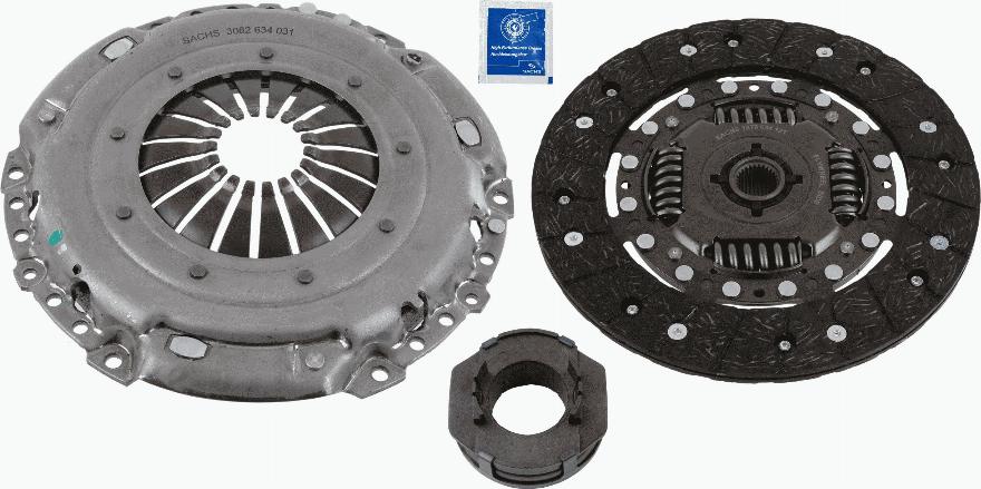 SACHS 3000 951 605 - Комплект сцепления autospares.lv