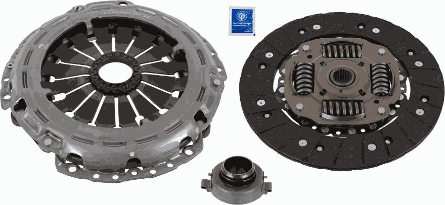 SACHS 3000 951 613 - Комплект сцепления autospares.lv