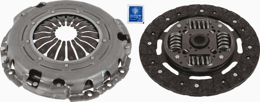 SACHS 3000 951 683 - Комплект сцепления autospares.lv