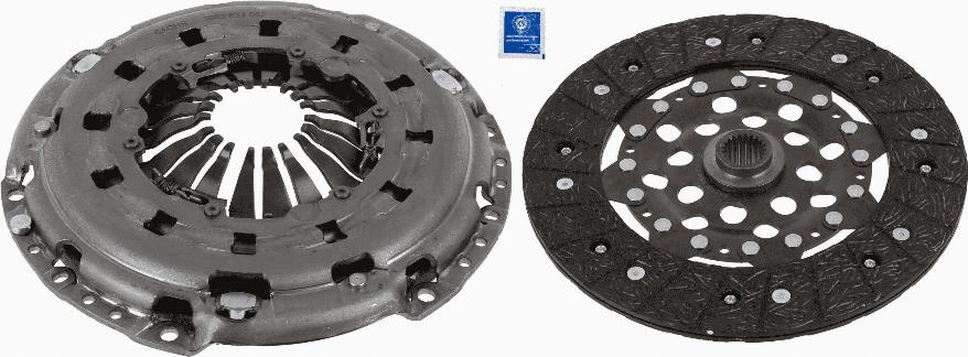 SACHS 3000 951 682 - Комплект сцепления autospares.lv