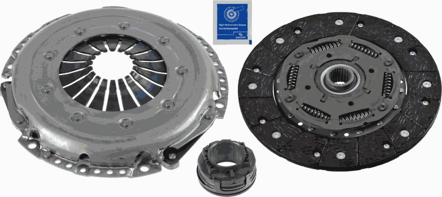 SACHS 3 000 951 055 - Комплект сцепления autospares.lv