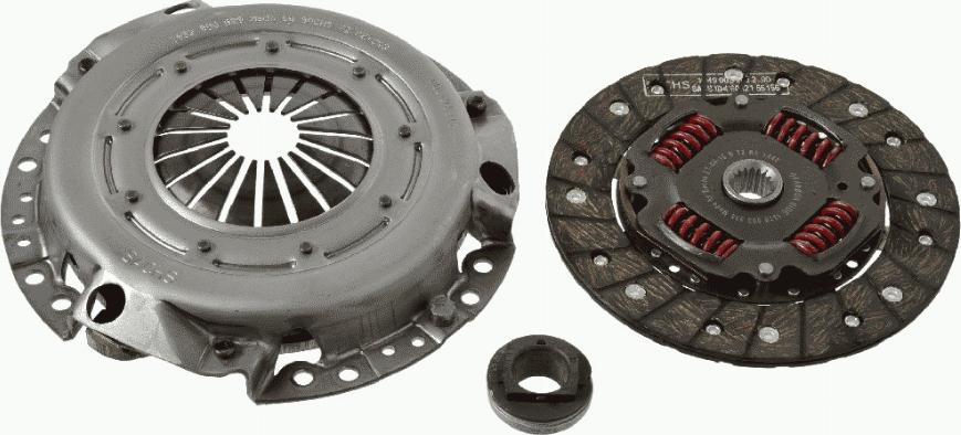 SACHS 3 000 951 069 - Комплект сцепления autospares.lv