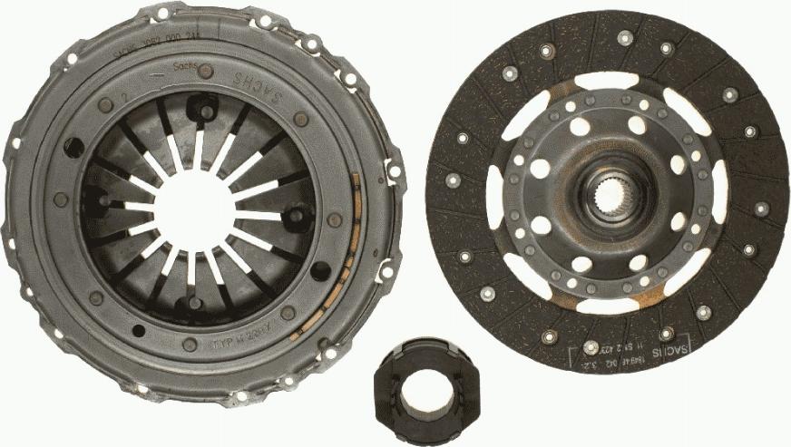 SACHS 3000 951 005 - Комплект сцепления autospares.lv