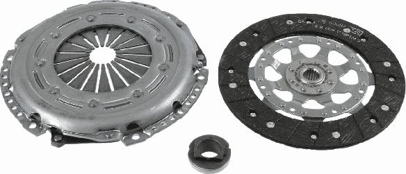 SACHS 3 000 951 013 - Комплект сцепления autospares.lv