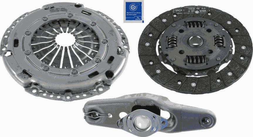 SACHS 3000 951 088 - Комплект сцепления autospares.lv