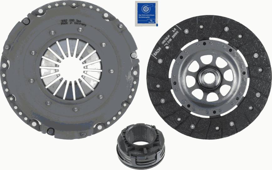 SACHS 3000 951 034 - Комплект сцепления autospares.lv