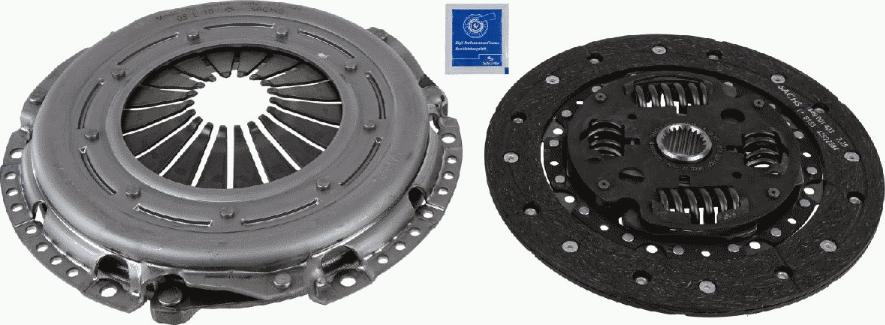 SACHS 3 000 951 021 - Комплект сцепления autospares.lv