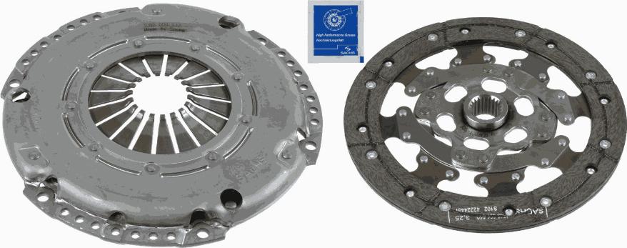 SACHS 3 000 951 022 - Комплект сцепления autospares.lv