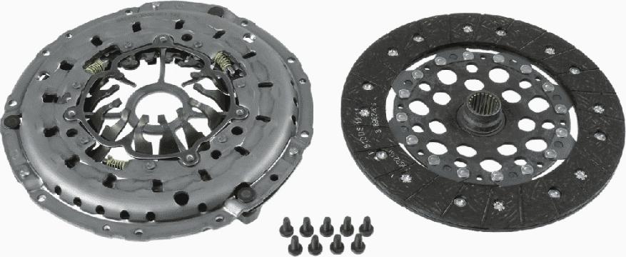 SACHS 3 000 951 142 - Комплект сцепления autospares.lv