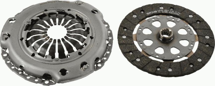 SACHS 3 000 951 173 - Комплект сцепления autospares.lv