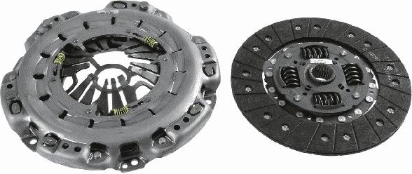 SACHS 3 000 951 867 - Комплект сцепления autospares.lv