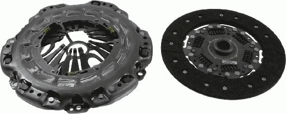 SACHS 3 000 951 825 - Комплект сцепления autospares.lv